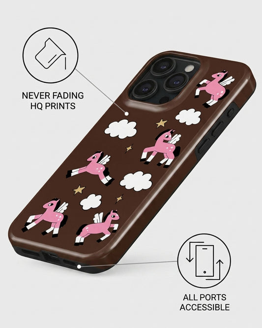 Sky Pony iPhone 15 Pro Max Case