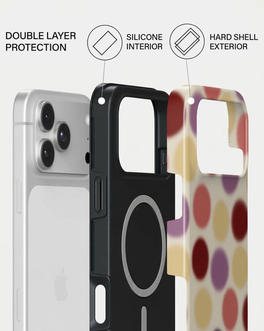 Multicolor Polka Dot iPhone 17 Pro Max Case