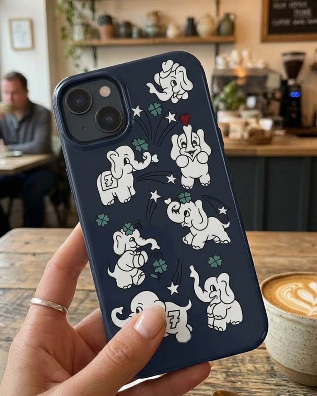 Lucky Elephants iPhone 14 Plus Case