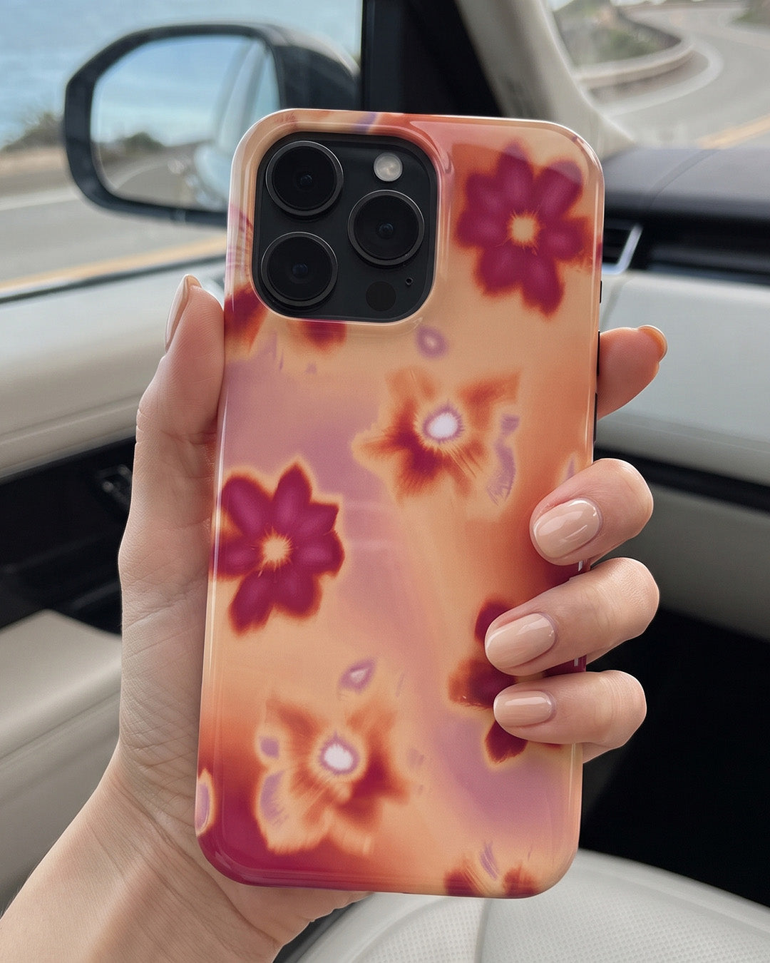 Sunburst Blossom iPhone 15 Pro Max Case