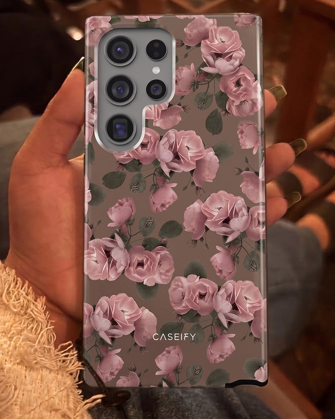 Galaxy S24 Ultra Pink Rose Case