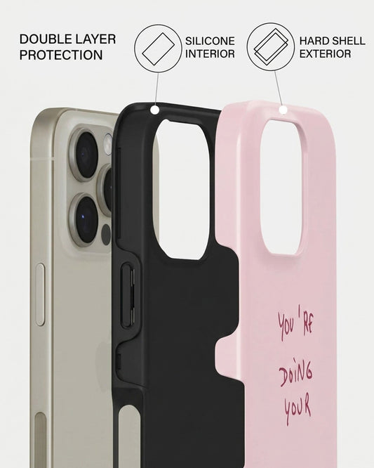 Doing Your Best Quote iPhone 16 Pro Case