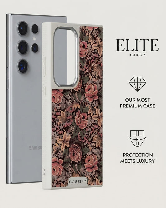 Vintage Floral Tapestry Samsung Galaxy S24 Case