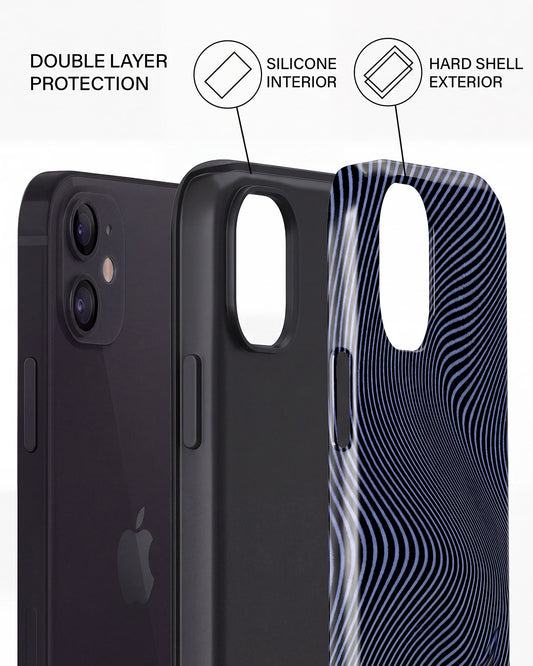 Wood Grain Wave iPhone 12 Mini Case