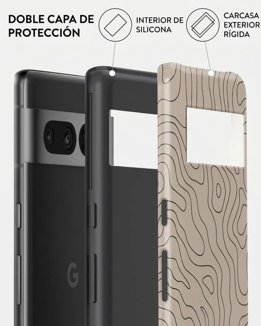 Beige Topo Pixel 7 Pro