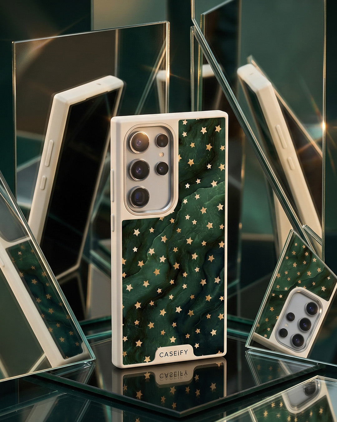 Samsung Galaxy S24 Star Print Shockproof Protective Case