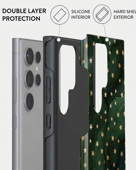 Samsung Galaxy S24 Star Print Shockproof Protective Case