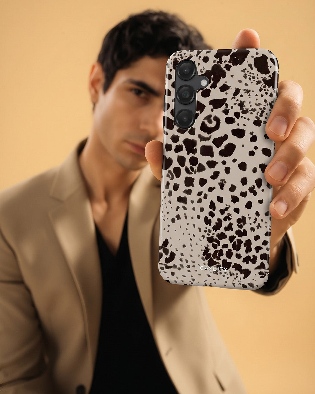 Dalmatian Leopard Print Samsung Galaxy A25 Case
