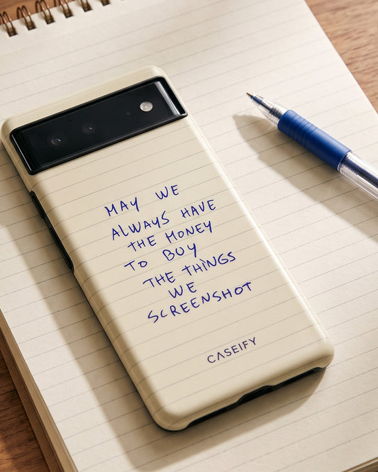 Notepad Quote Pixel 6 Pro Case