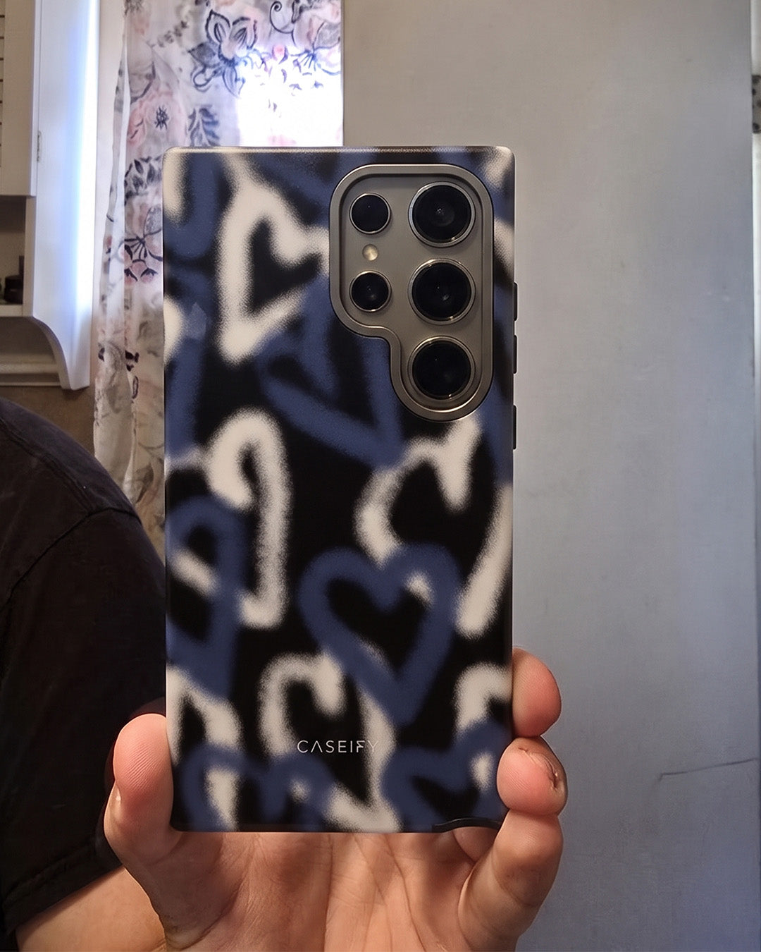 Galaxy S24 Ultra Brush Heart Case