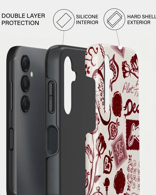 Vintage Love Letter Samsung Galaxy A25 Case