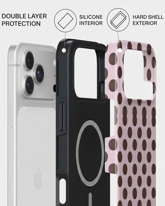 Pink Polka Dot iPhone 18 Pro Max Case