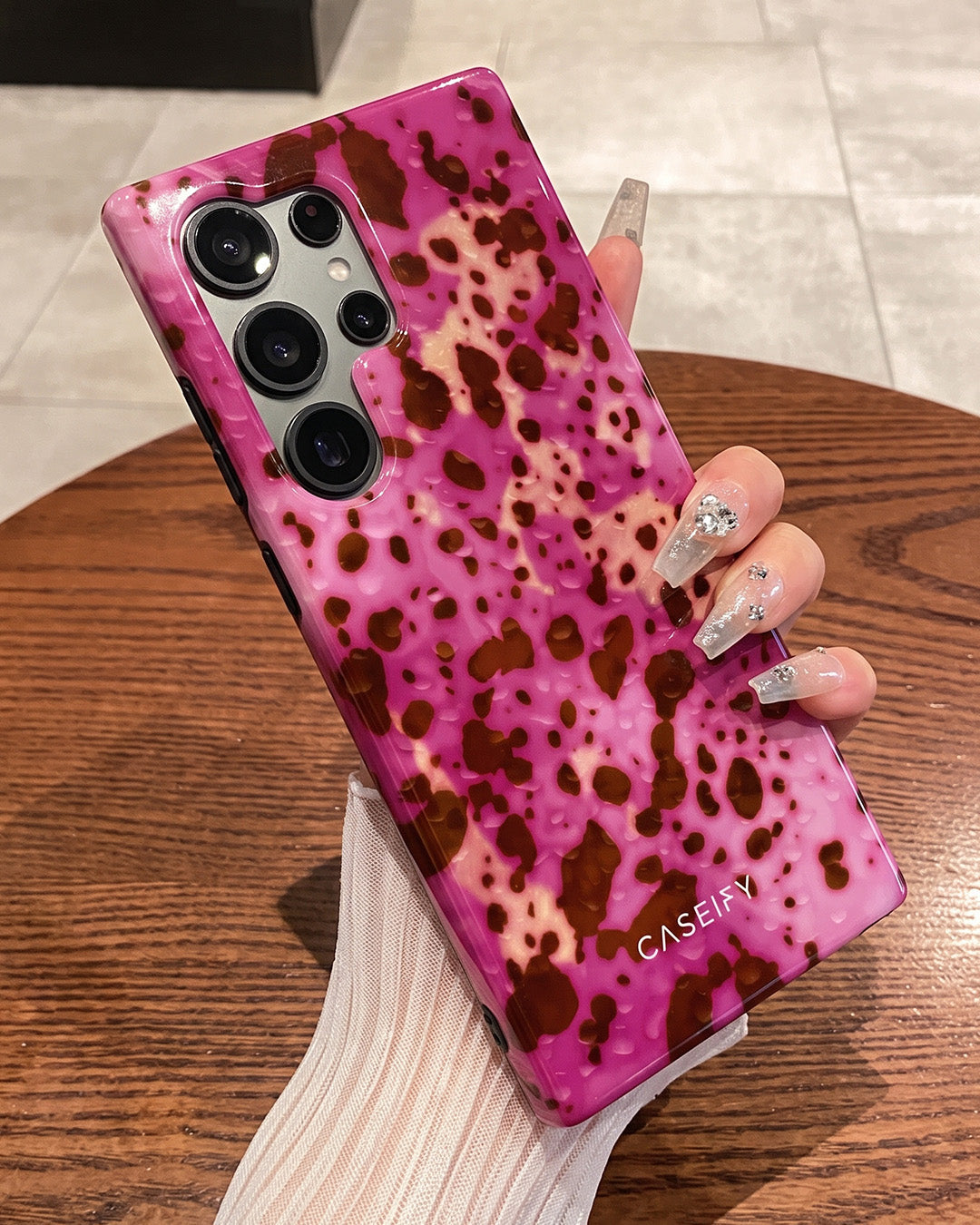 Pink Swirl Case for Samsung Galaxy S25 Ultra
