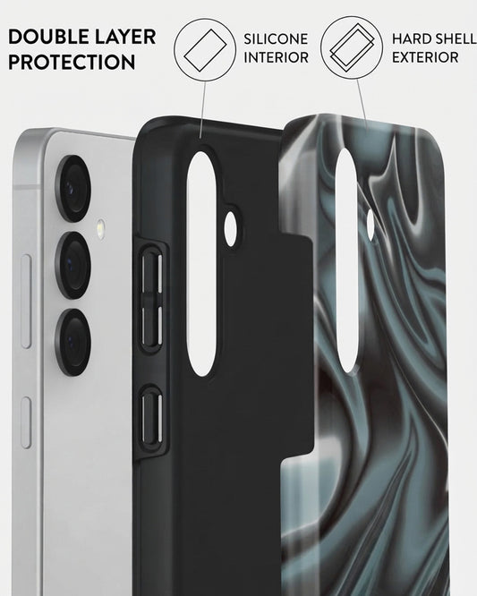 Galaxy S25 Liquid Marble Case
