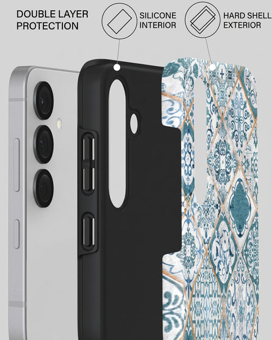 Mosaic Tile Case for Samsung Galaxy S25 Plus
