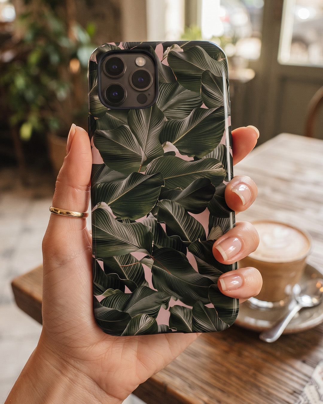 Tropical Leaf iPhone 12 Pro Case