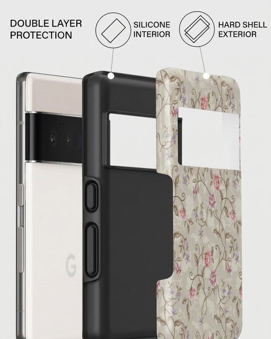 Vintage Floral Pixel 6 Pro Case