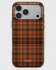 Autumn Plaid iPhone 18 Pro Case