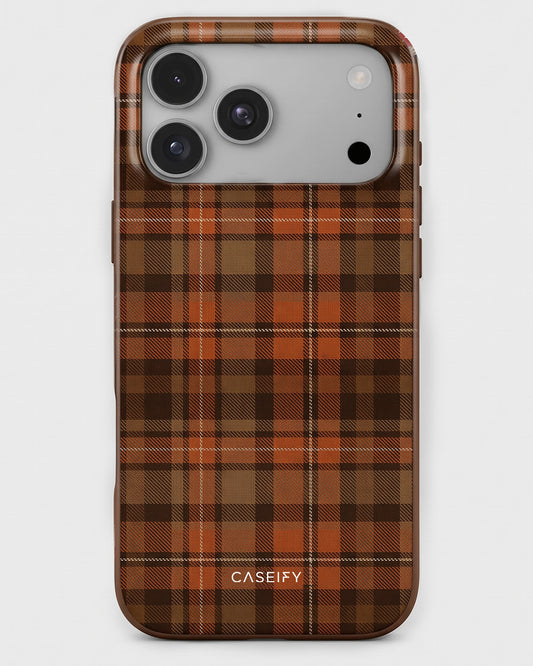 Autumn Plaid iPhone 18 Pro Case