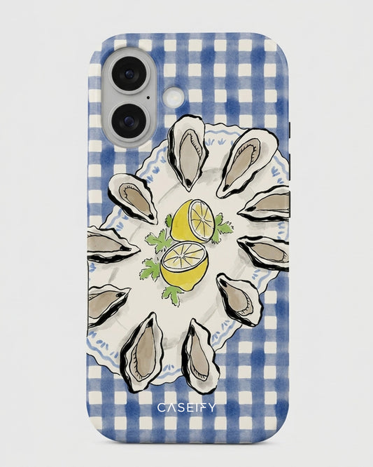 Oysters & Lemon iPhone 16 Plus Case