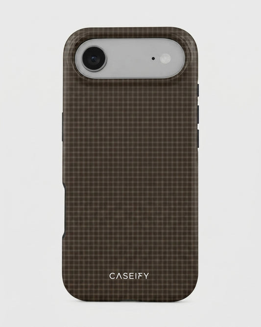 Brown Windowpane Plaid iPhone Air Case
