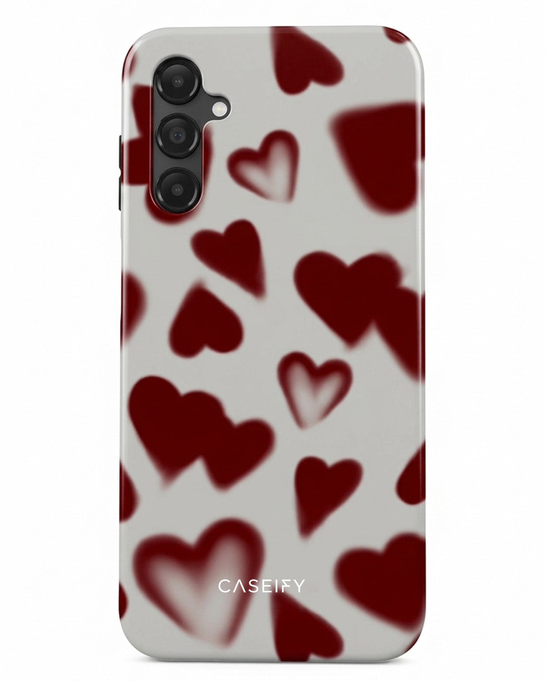 Red Heart Print Samsung Galaxy A25 Case