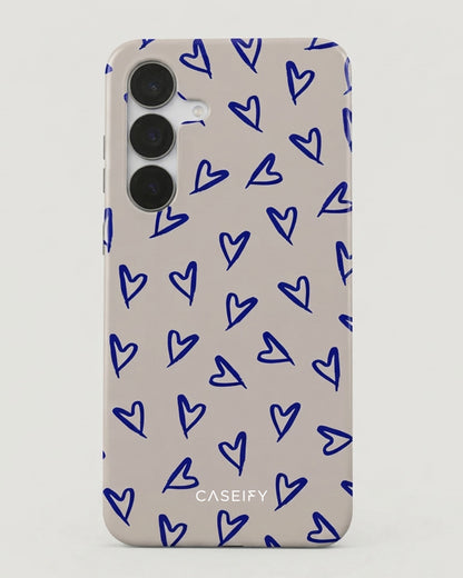 Blue Heart Case for Samsung Galaxy S25 FE