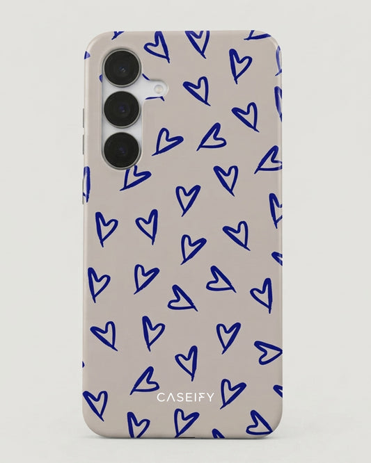 Blue Heart Case for Samsung Galaxy S25 FE