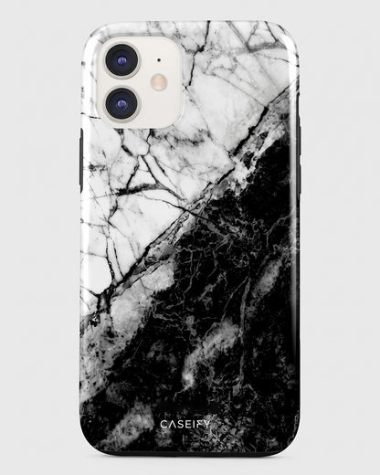 Black & White Marble iPhone 11 Case