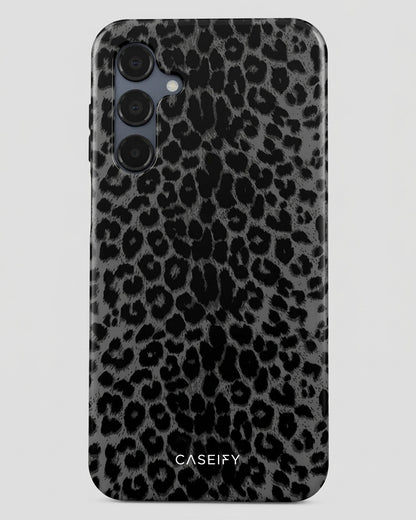 Grey Leopard Print Samsung Galaxy A16 Case