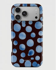 Blue Polka Dot iPhone 17 Pro Max Case