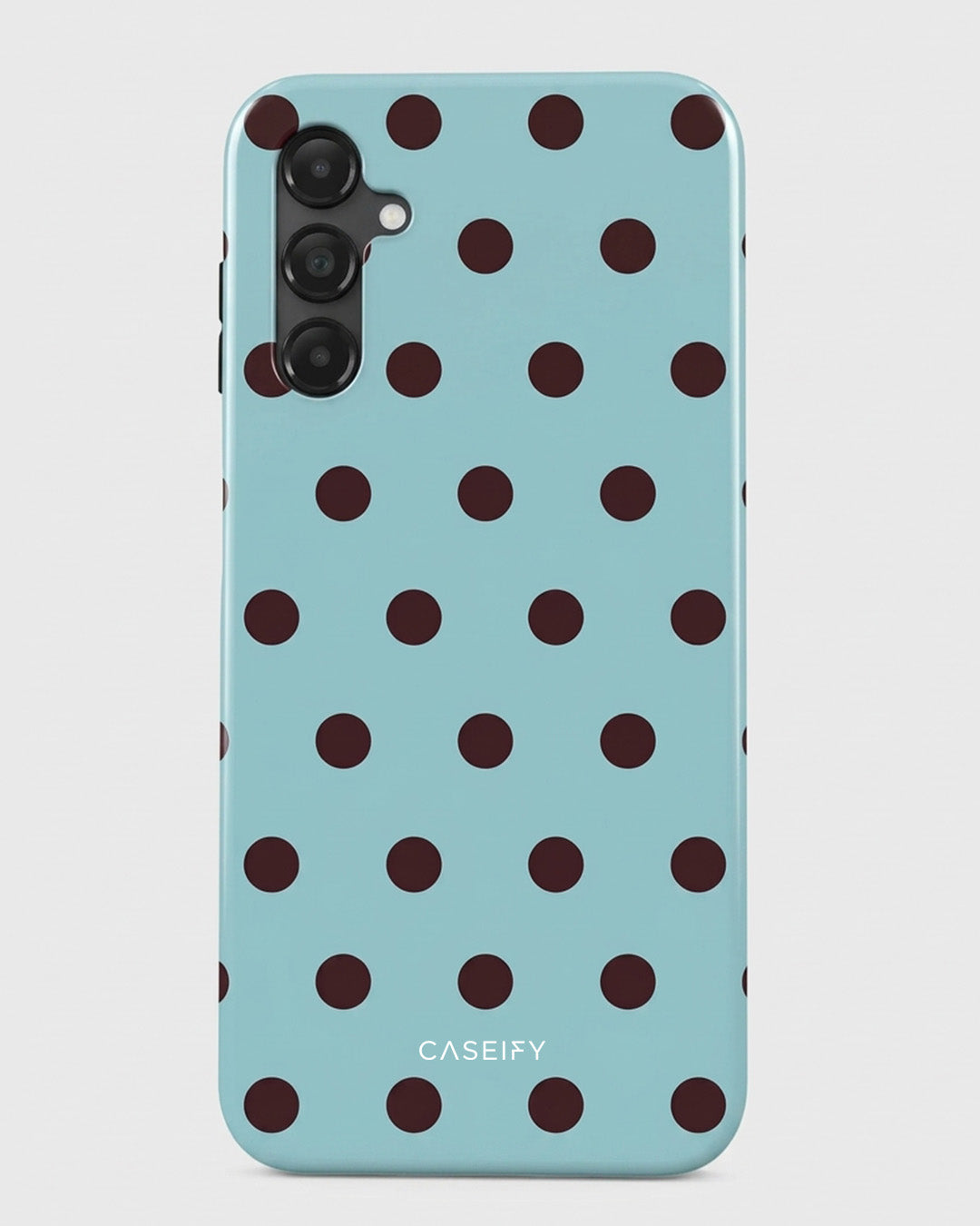 Mint Polka Dot Samsung Galaxy A25 Case