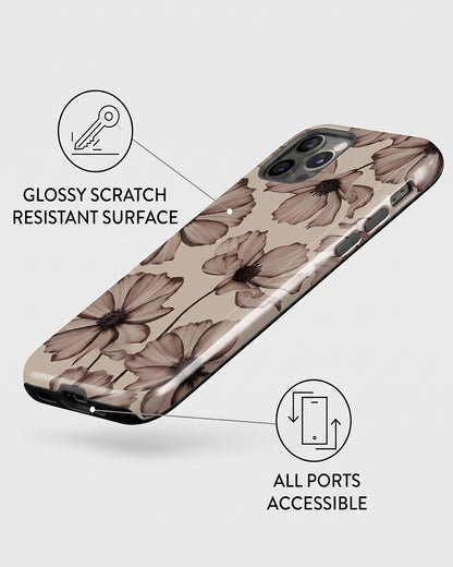 Blush Cosmos Floral iPhone 12 Pro Case