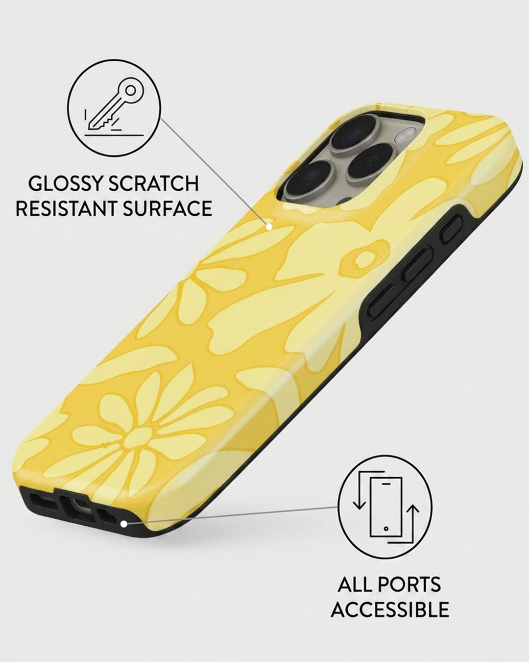 Sunny Daisy iPhone 16 Pro Max Case