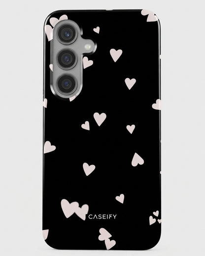 Galaxy S24 Plus Black Heart Case