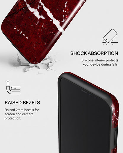 Red Marble iPhone 11 Pro Max Case
