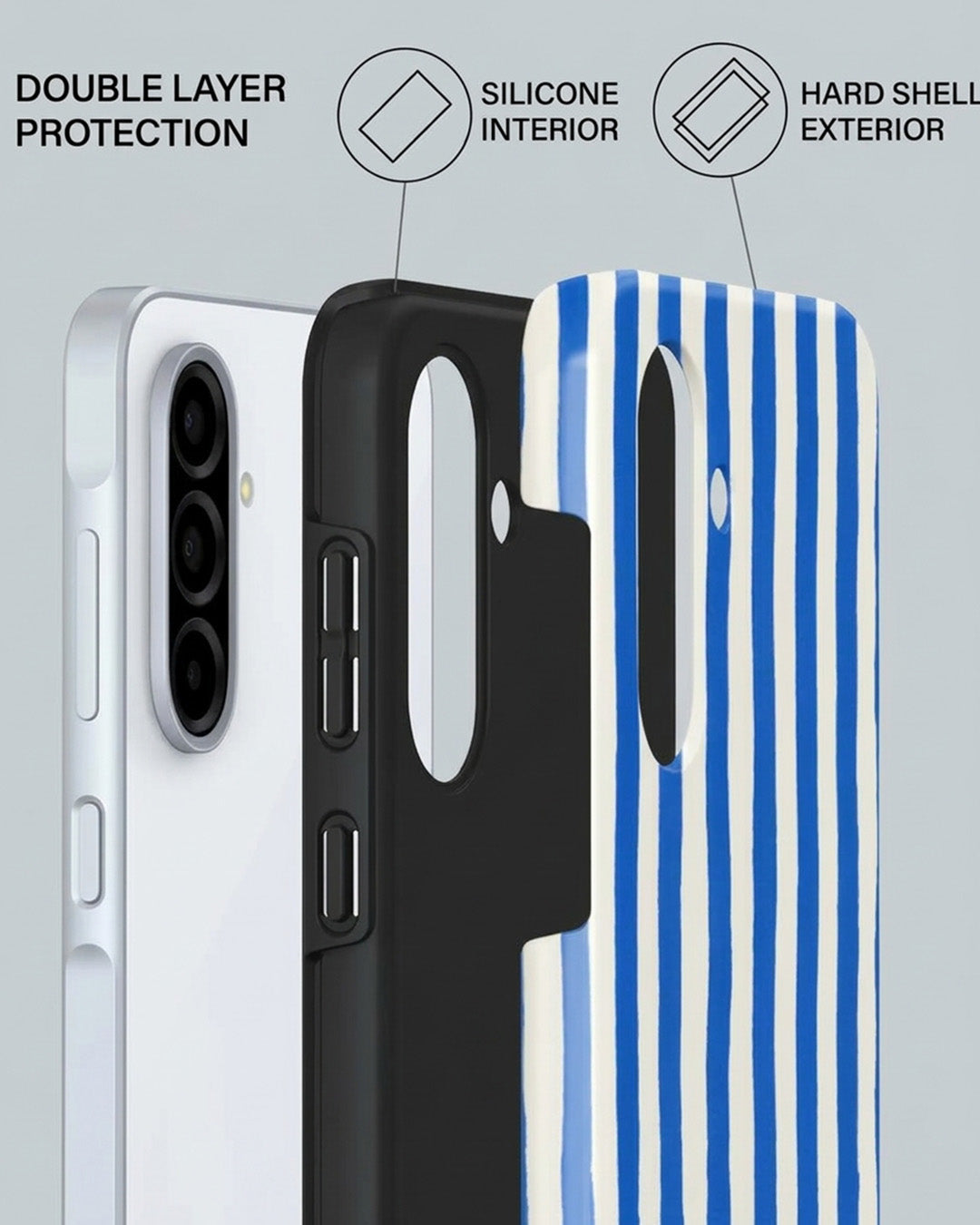 Galaxy A56 5G Blue Stripe Case