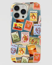 Island Postage Stamps iPhone 14 Pro Max Case
