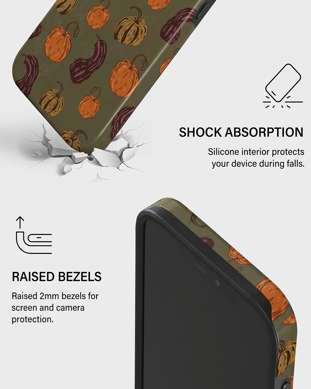 Autumn Pumpkin Harvest iPhone 18 Pro Case