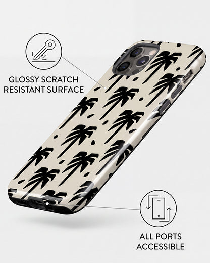 Palm Tree Print iPhone 12 Pro Max Case