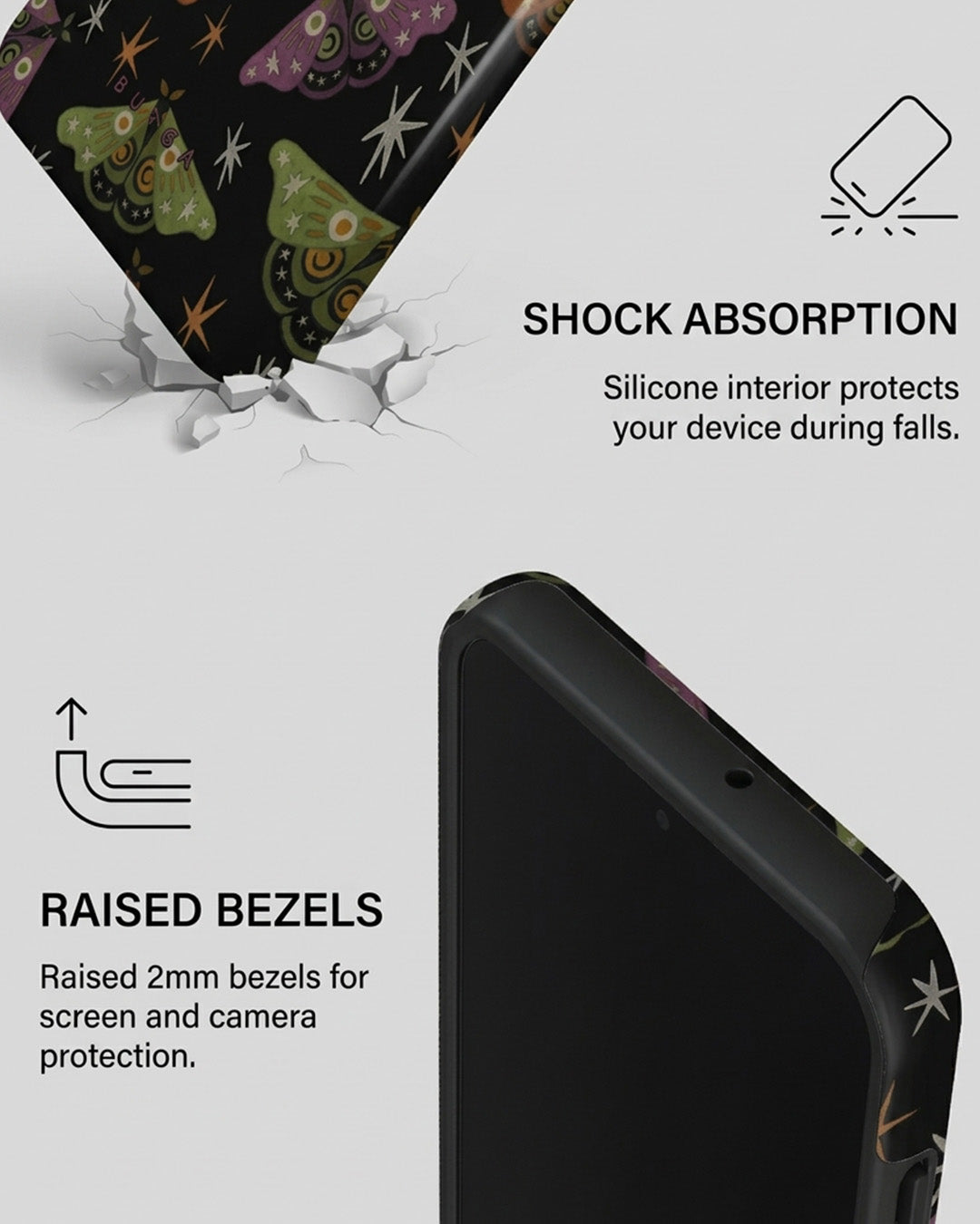 Celestial Moth Samsung Galaxy A15 5G Case