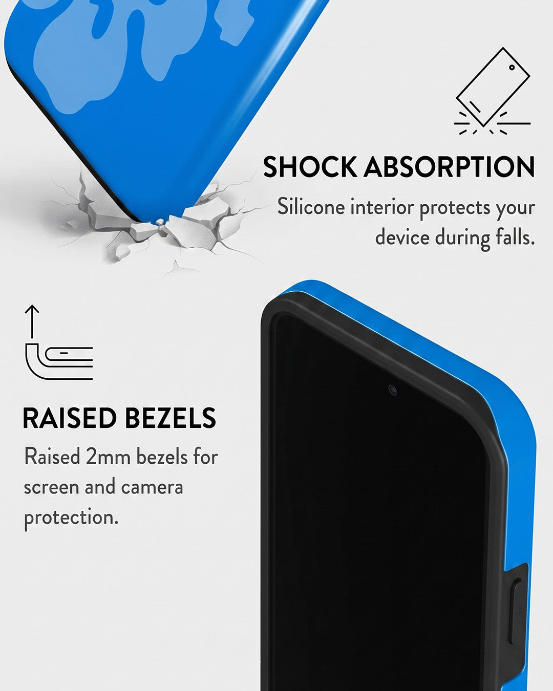 Blue Hibiscus iPhone 13 Pro Case
