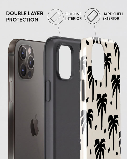 Palm Tree Print iPhone 12 Pro Max Case