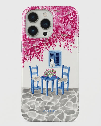 Greek Courtyard iPhone 14 Pro Case