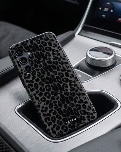 Grey Leopard Print Samsung Galaxy A16 Case