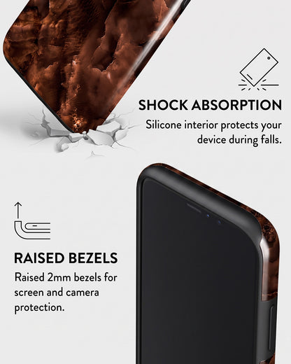 Copper Marble iPhone XS Max Case