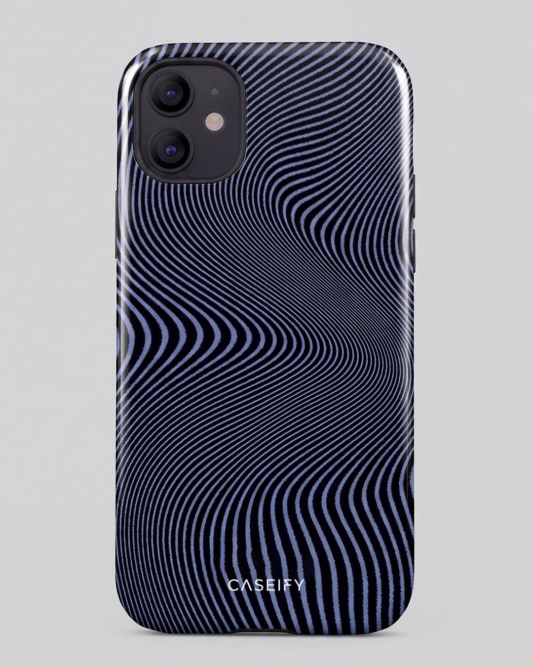 Wood Grain Wave iPhone 12 Mini Case