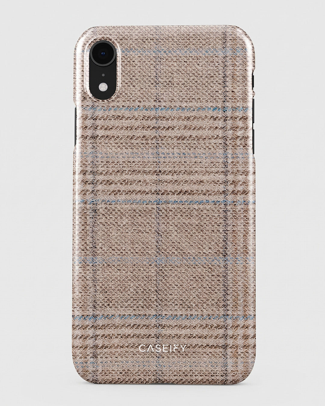 Tweed Plaid iPhone XR Case