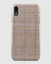Tweed Plaid iPhone XR Case