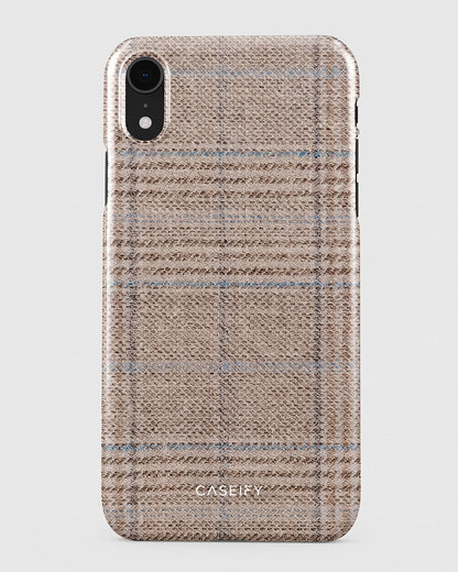 Tweed Plaid iPhone XR Case